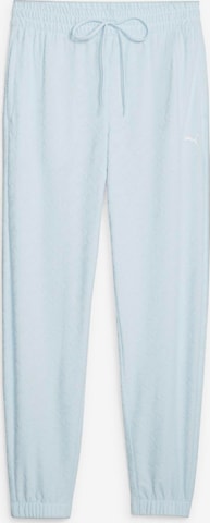 PUMA Tapered Παντελόνι φόρμας σε μπλε: μπροστά