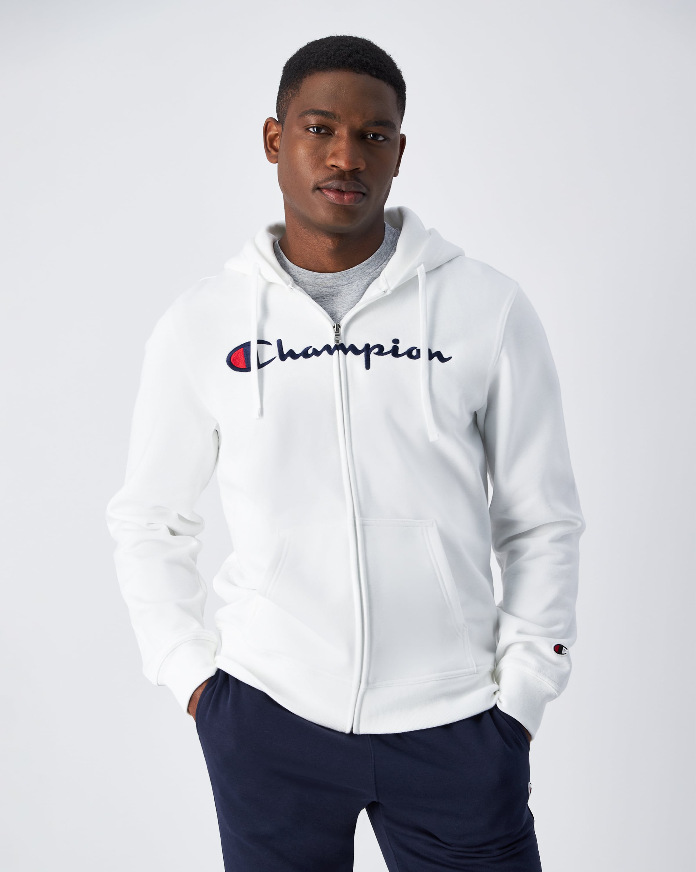White champion jacket hotsell