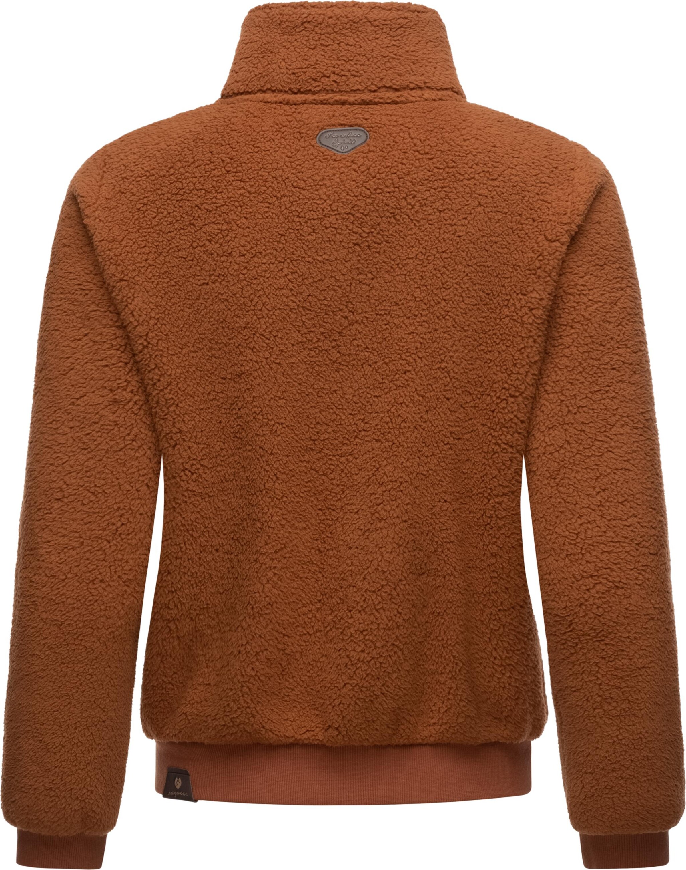 Ragwear Fleecetakki 'Imolla' värissä ruskea