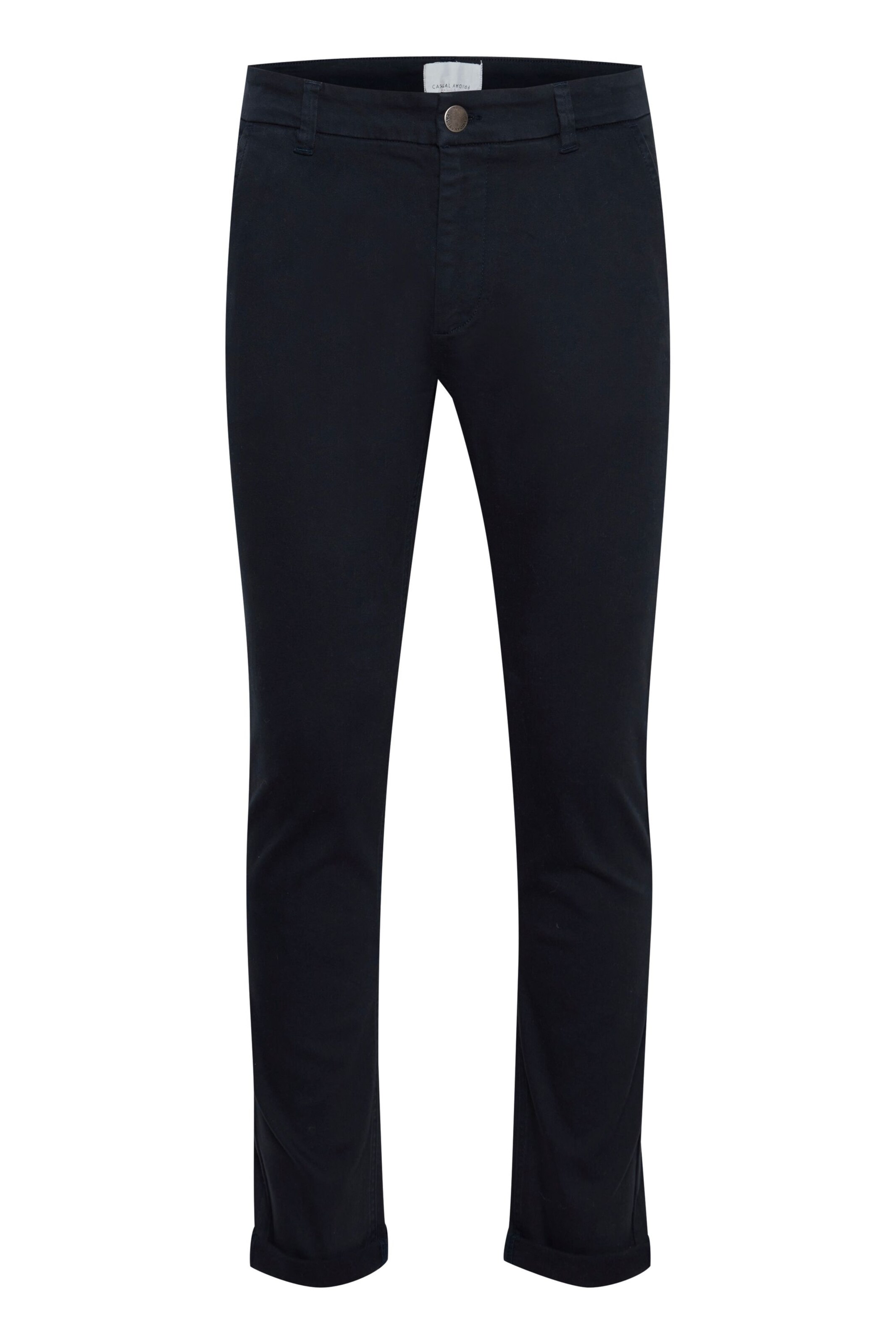 Slimfit Pantaloni chino 'Phil' di Casual Friday in nero: frontale