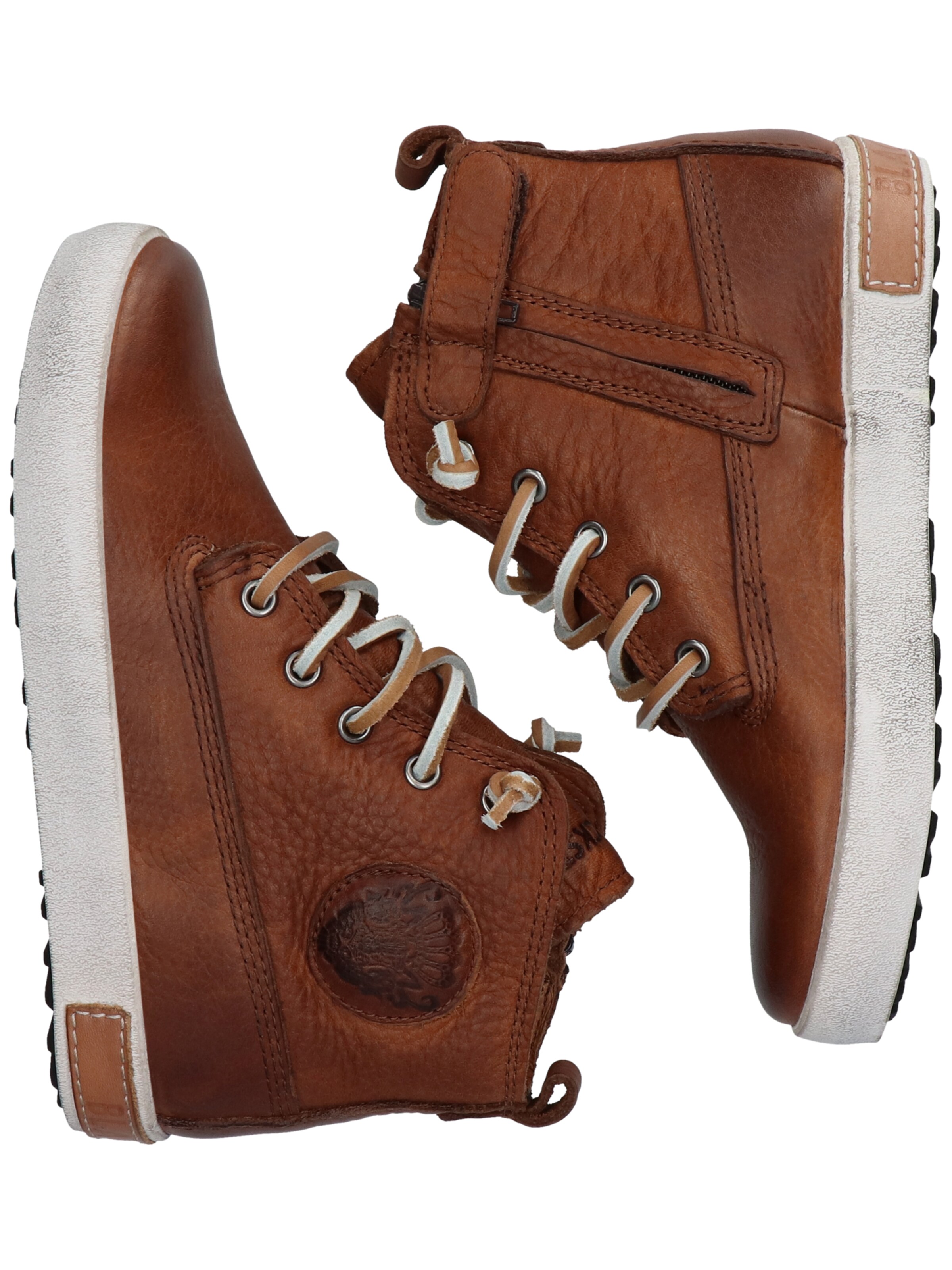 BLACKSTONE - Sapatilhas em castanho