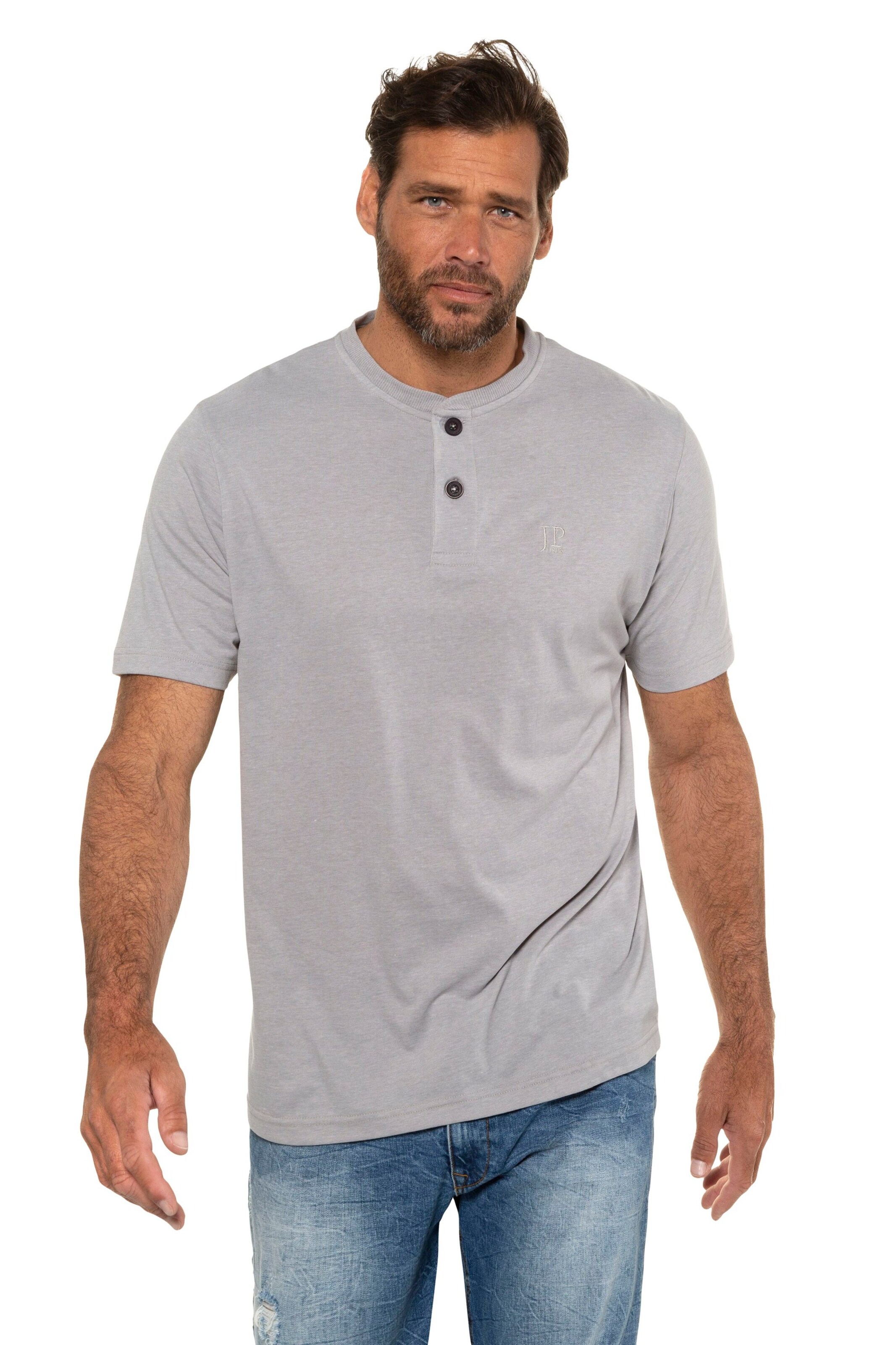 JP1880 Shirt in Grey: front