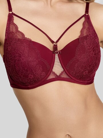 Invisible Soutien-gorge Marc & André en rouge