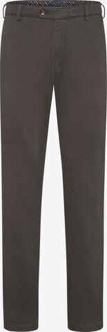 MEYER Regular Chino Pants 'Bonn' in Brown: front