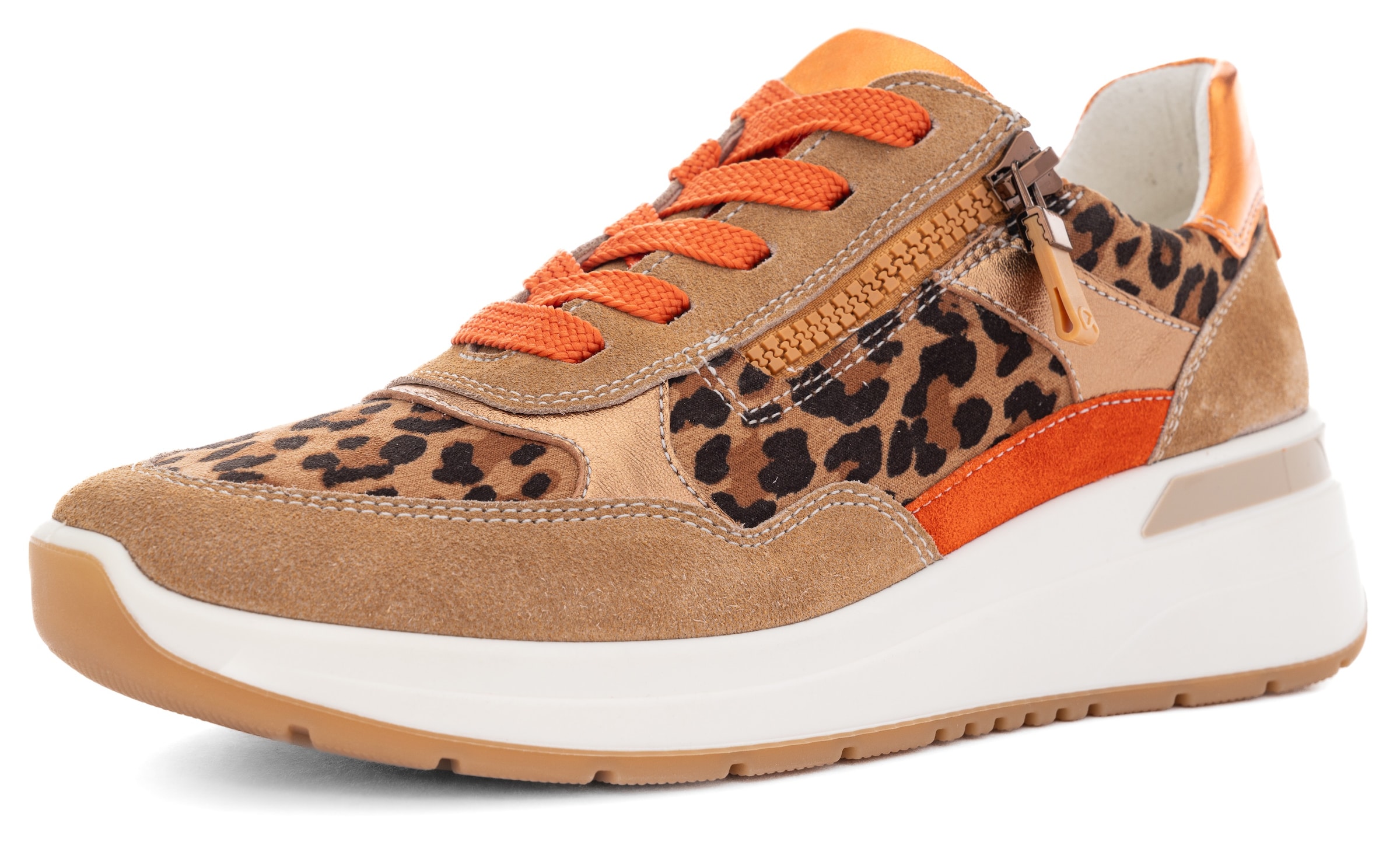 ARA Sneakers 'Garda' in Brown: front