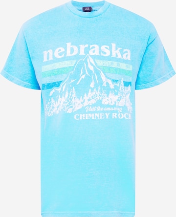River Island Shirt in Blauw: voorkant