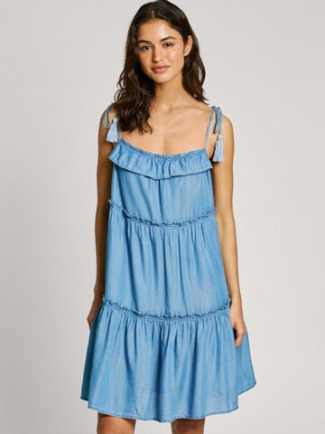 Abito estivo 'ETTY' di Pepe Jeans in blu: frontale