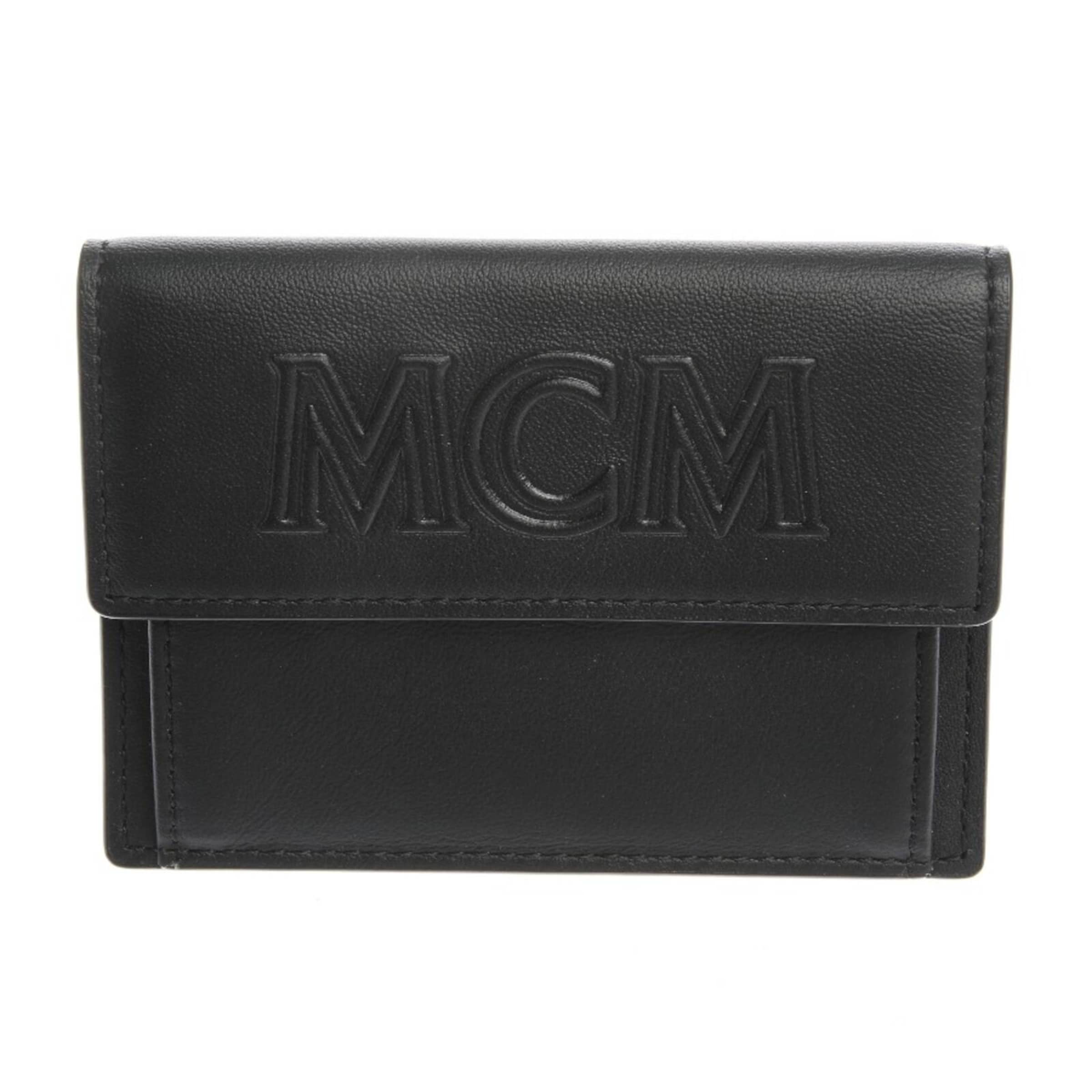 MCM Small Leather Goods in One size in Black: front