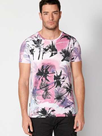 KOROSHI T-Shirt in Pink: Vorderseite