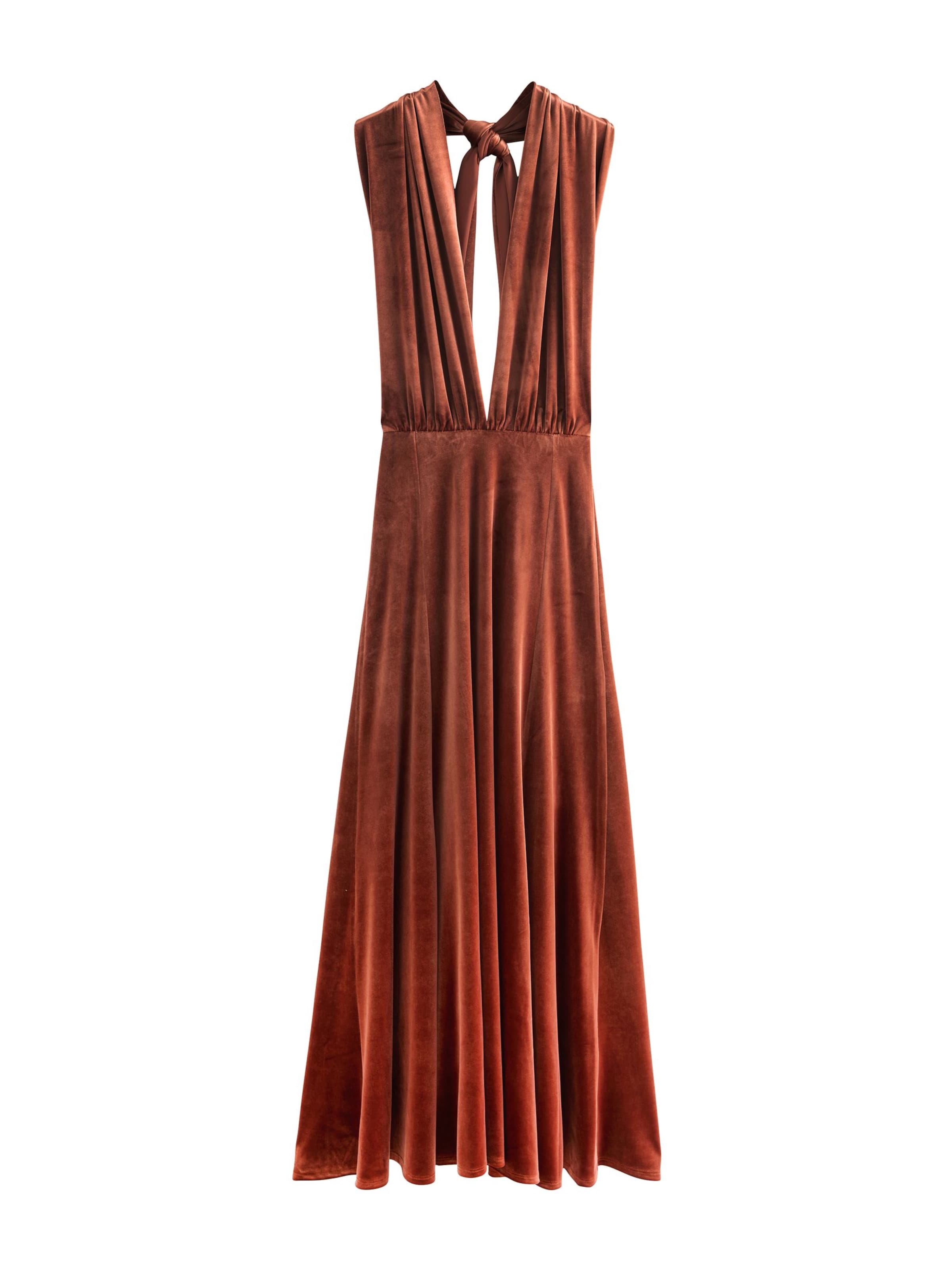 Next - Vestido de festa em castanho: frente