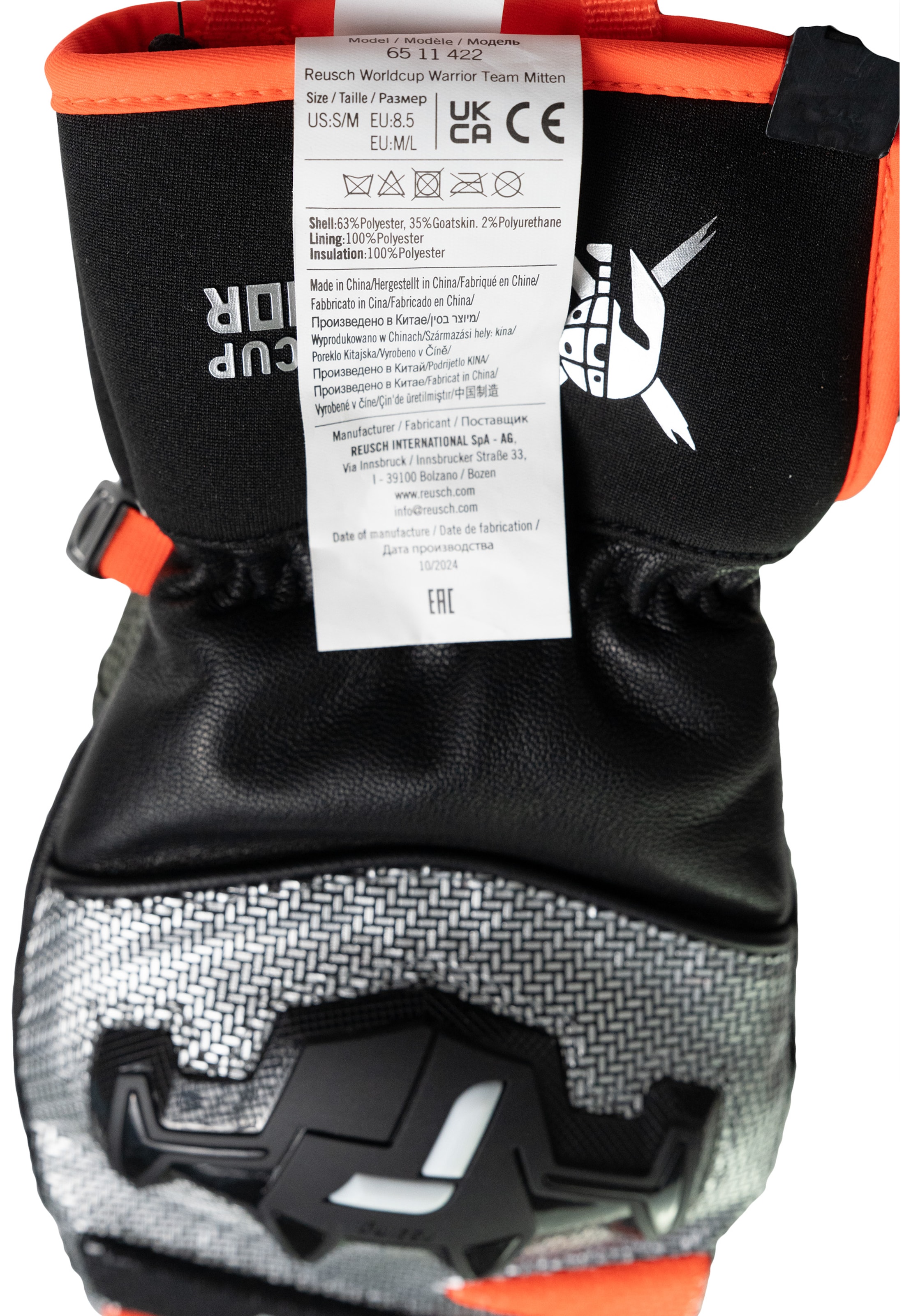 REUSCH Sporthandschoenen 'Worldcup Warrior Team' in Grijs