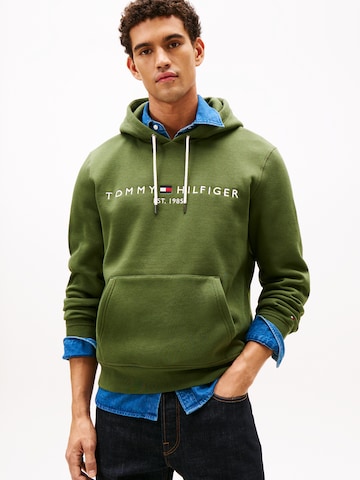 Coupe regular Sweat-shirt TOMMY HILFIGER en vert : devant