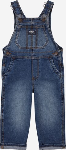 OshKosh Normální Laclové kalhoty – modrá: přední strana