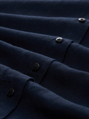 Tom Tailor Women + Shirt dress in Blue