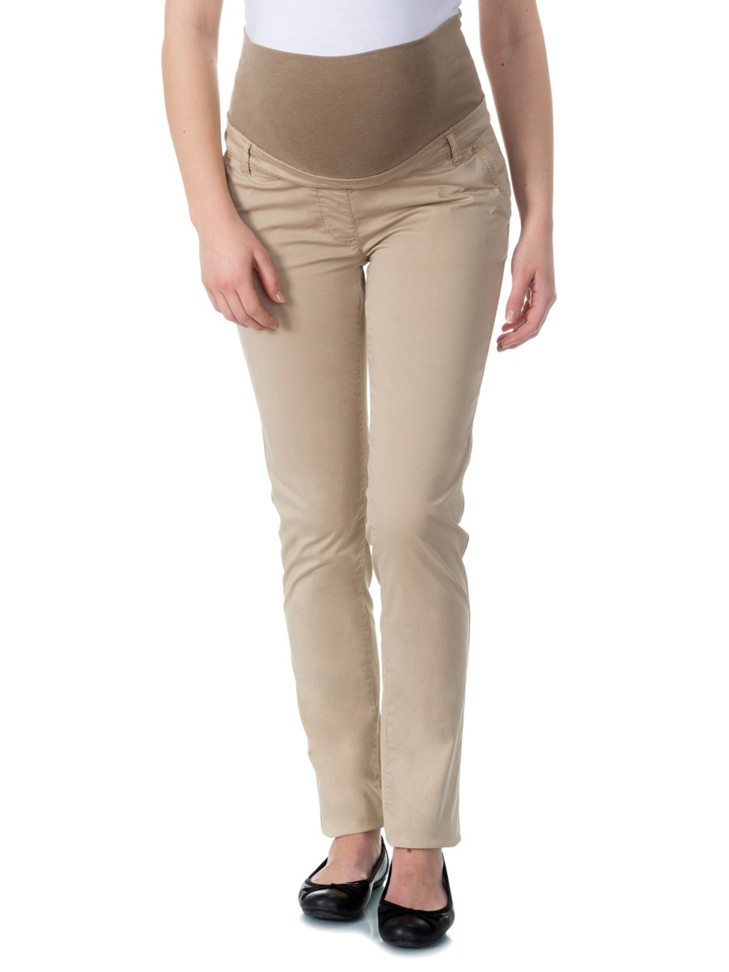 BELLYBUTTON Skinny Hose 'PAULITA'‌‌‌‌‌‌‌‌‌‌ in Beige: Vorderseite