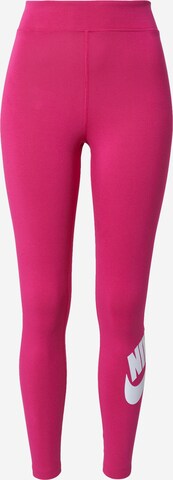 Leggings 'Essential' Nike Sportswear en rose : devant