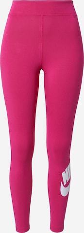 Nike Sportswear Leggings 'Essential' in Pink: front