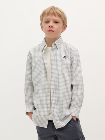 Scalpers Regular fit Button Up Shirt 'Autumn' in White