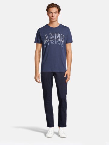 Regular Pantalon chino AÉROPOSTALE en bleu