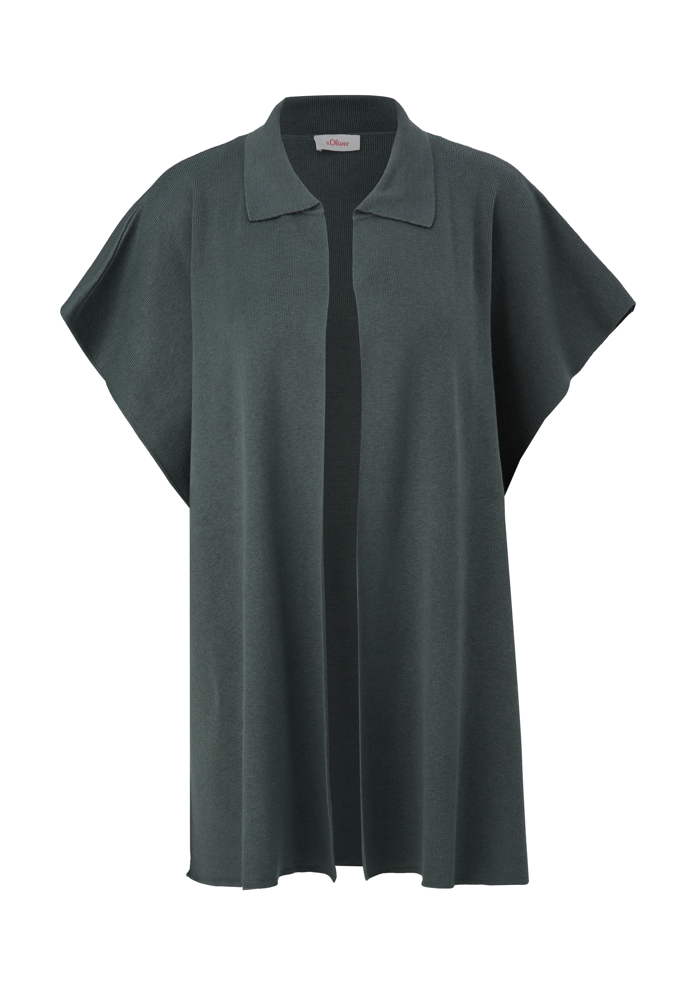 s.Oliver Cape in dunkelgrün, Produktansicht