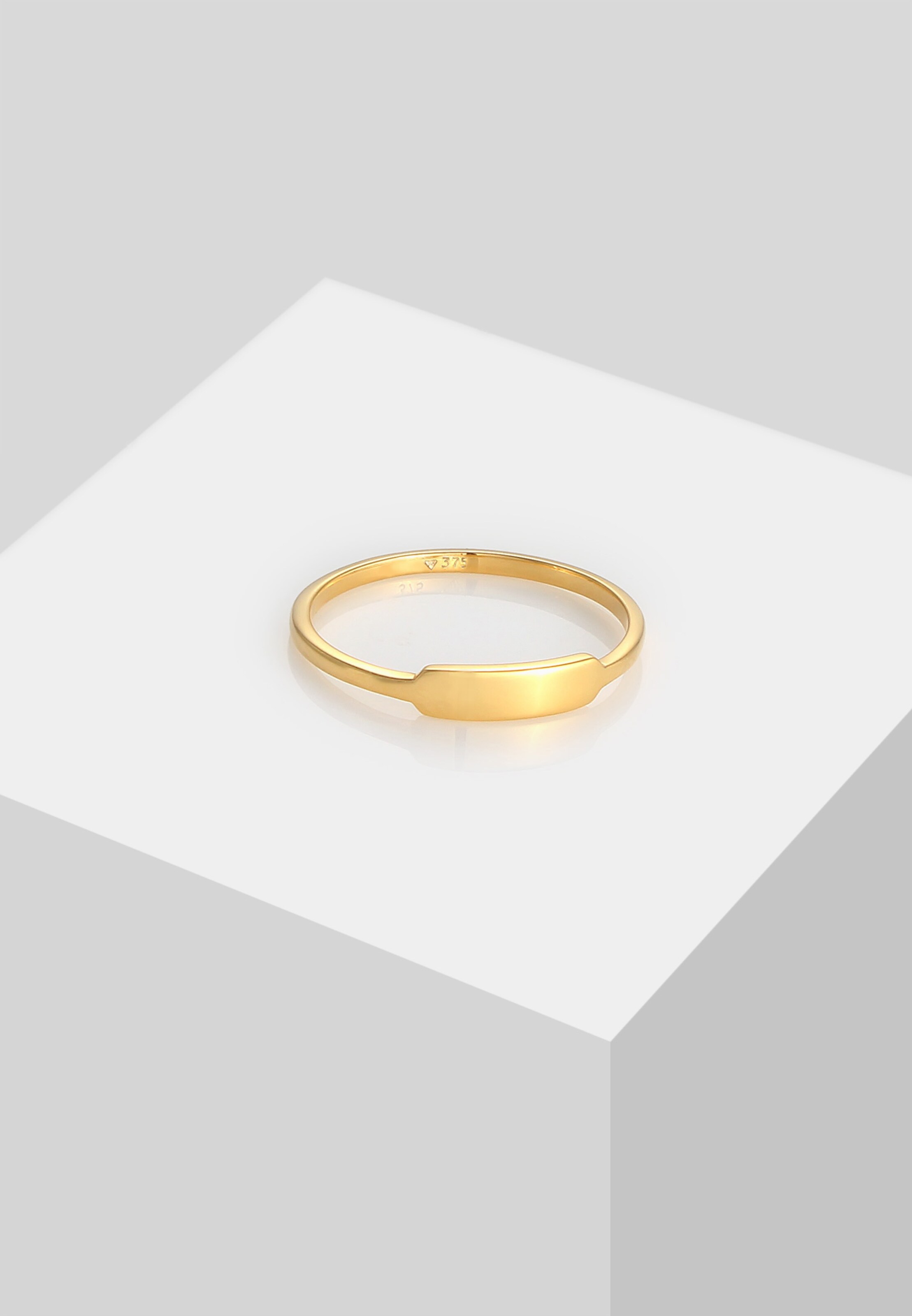 ELLI PREMIUM Ring Geo in Gold