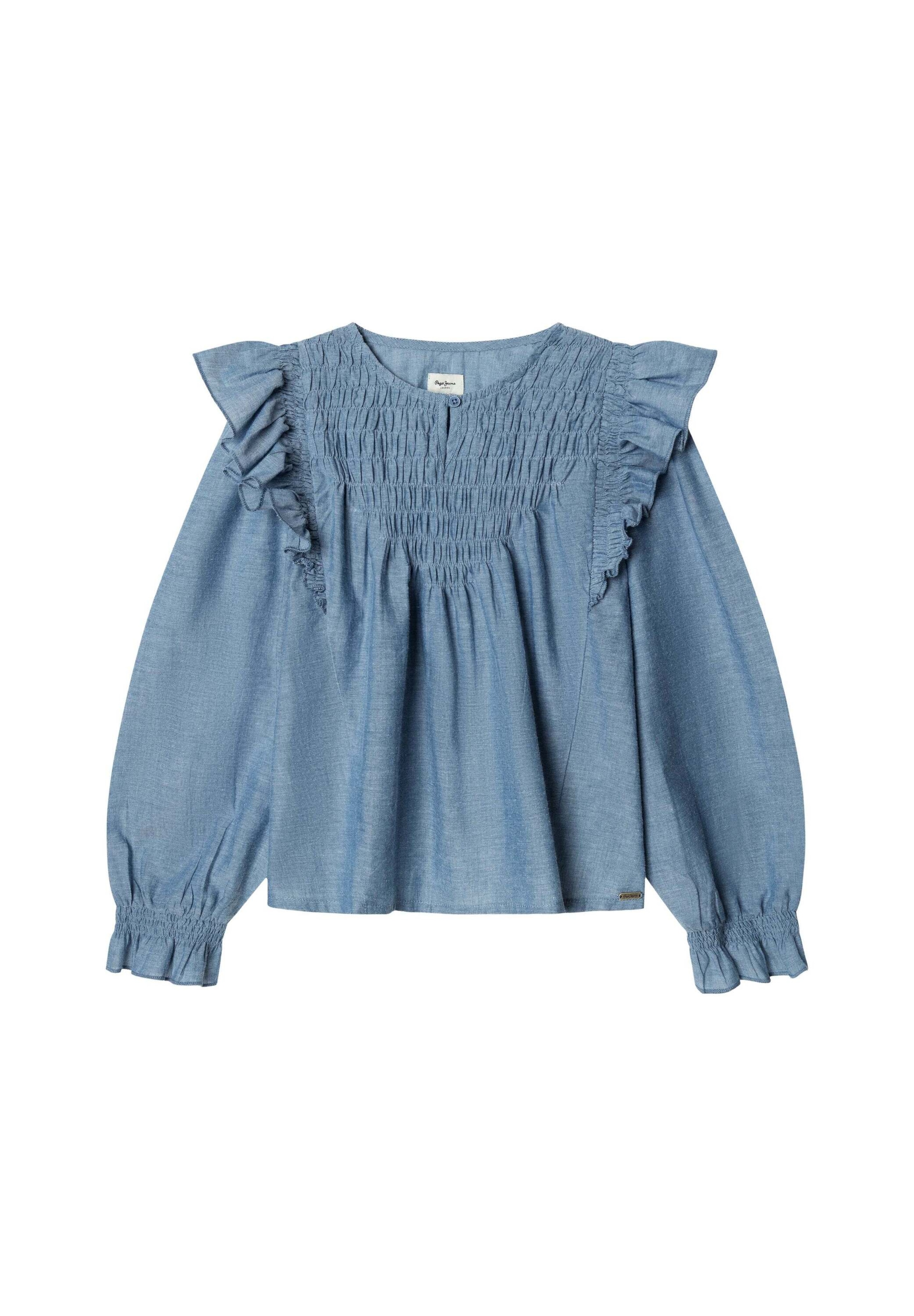 Pepe Jeans - Blusa 'NAOMY' en azul: frente
