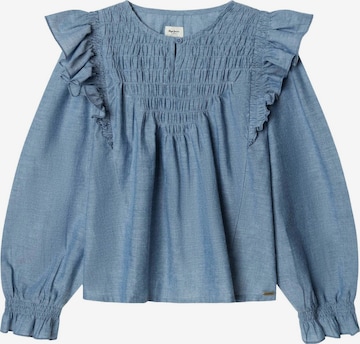 Chemisier 'NAOMY' Pepe Jeans en bleu : devant