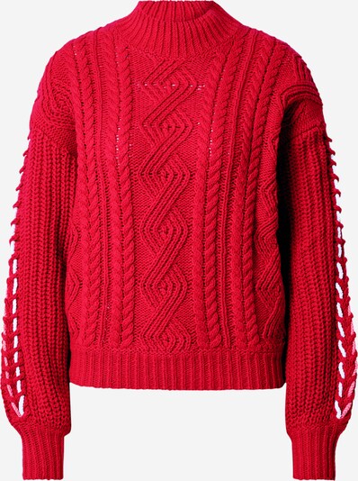 GARCIA Sweater in Fire red / White, Item view