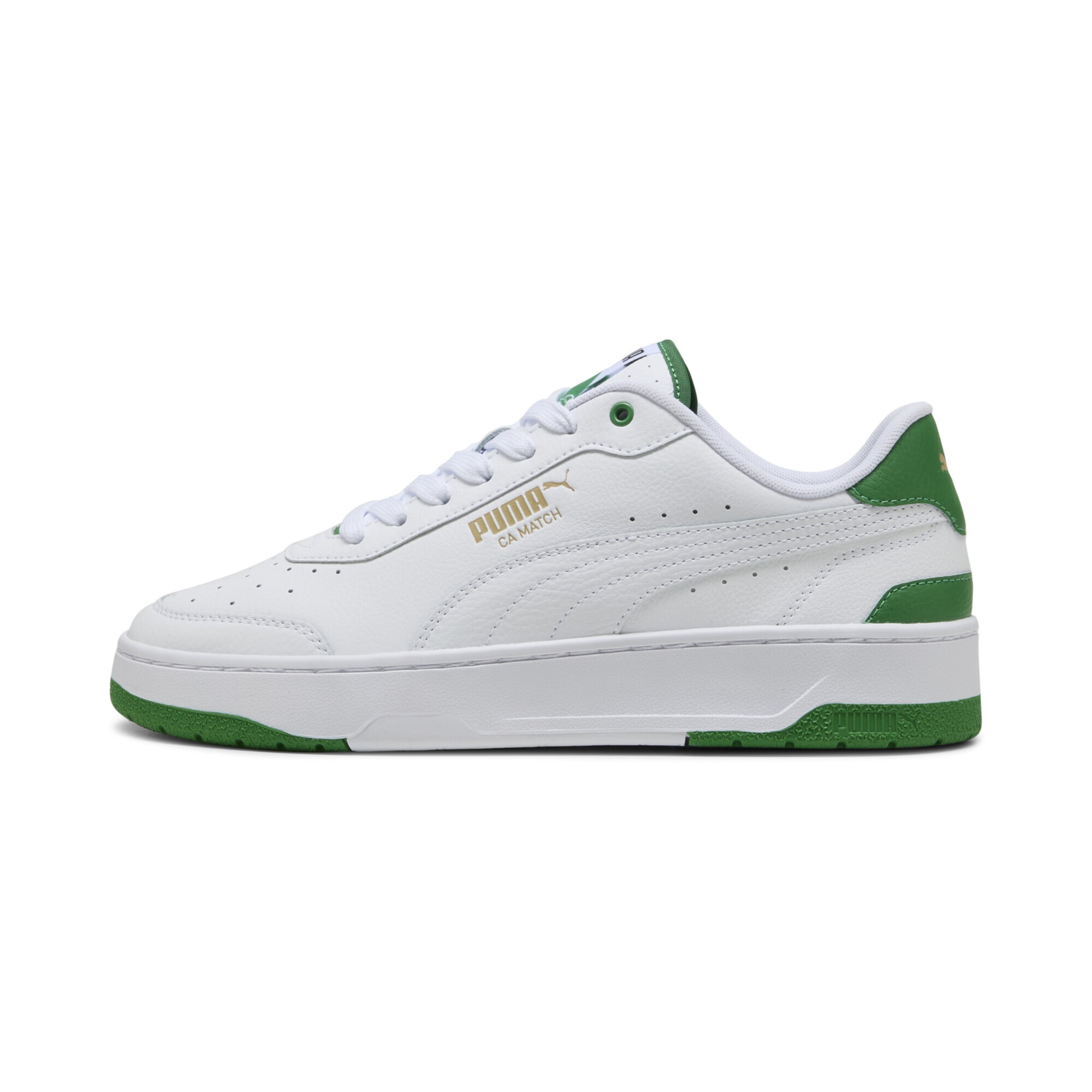 PUMA Platform trainers 'CA Match' in Grass green / White, Item view