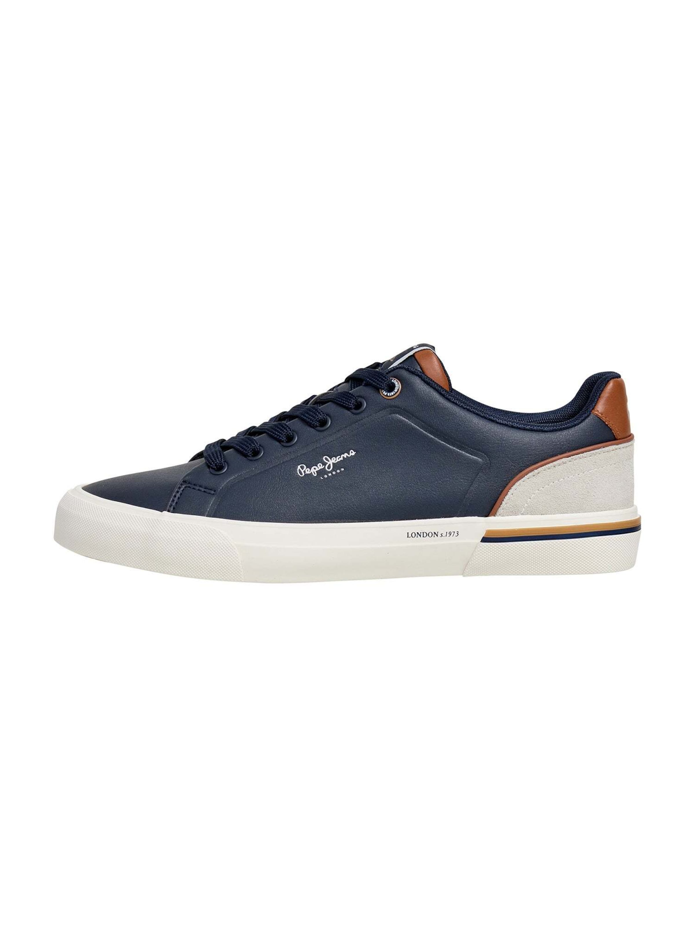 Pepe Jeans Sneakers laag 'KENTON CAMPUS M' in Blauw: voorkant