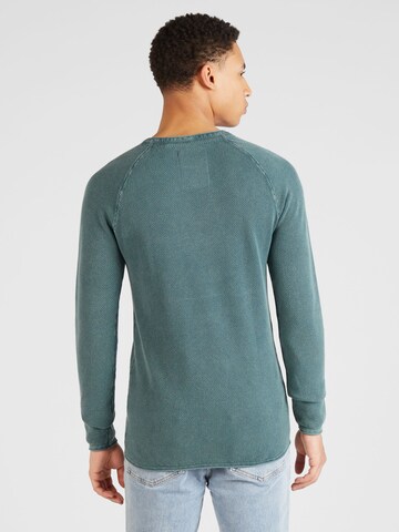 Key Largo Regular Fit Pullover 'THOMAS' in Grün