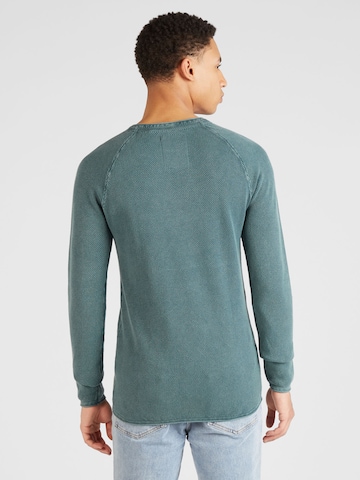 Key Largo Regular fit Sweater 'THOMAS' in Green