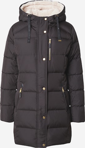 Lauren Ralph Lauren Zimní kabát – černá: přední strana