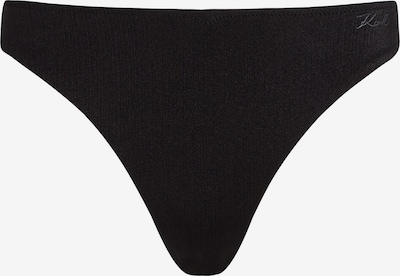 Karl Lagerfeld Bikinihose in schwarz, Produktansicht