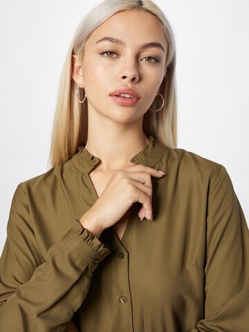 PIECES Блузка 'SIGNE' в Зеленый