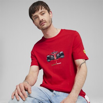 T-Shirt fonctionnel PUMA en rouge : devant