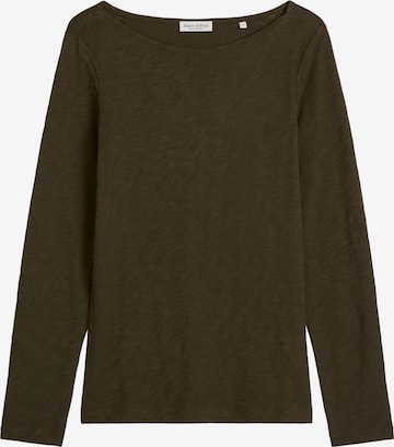 T-shirt Marc O'Polo en marron : devant