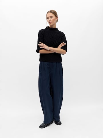 OBJECT Top in Zwart