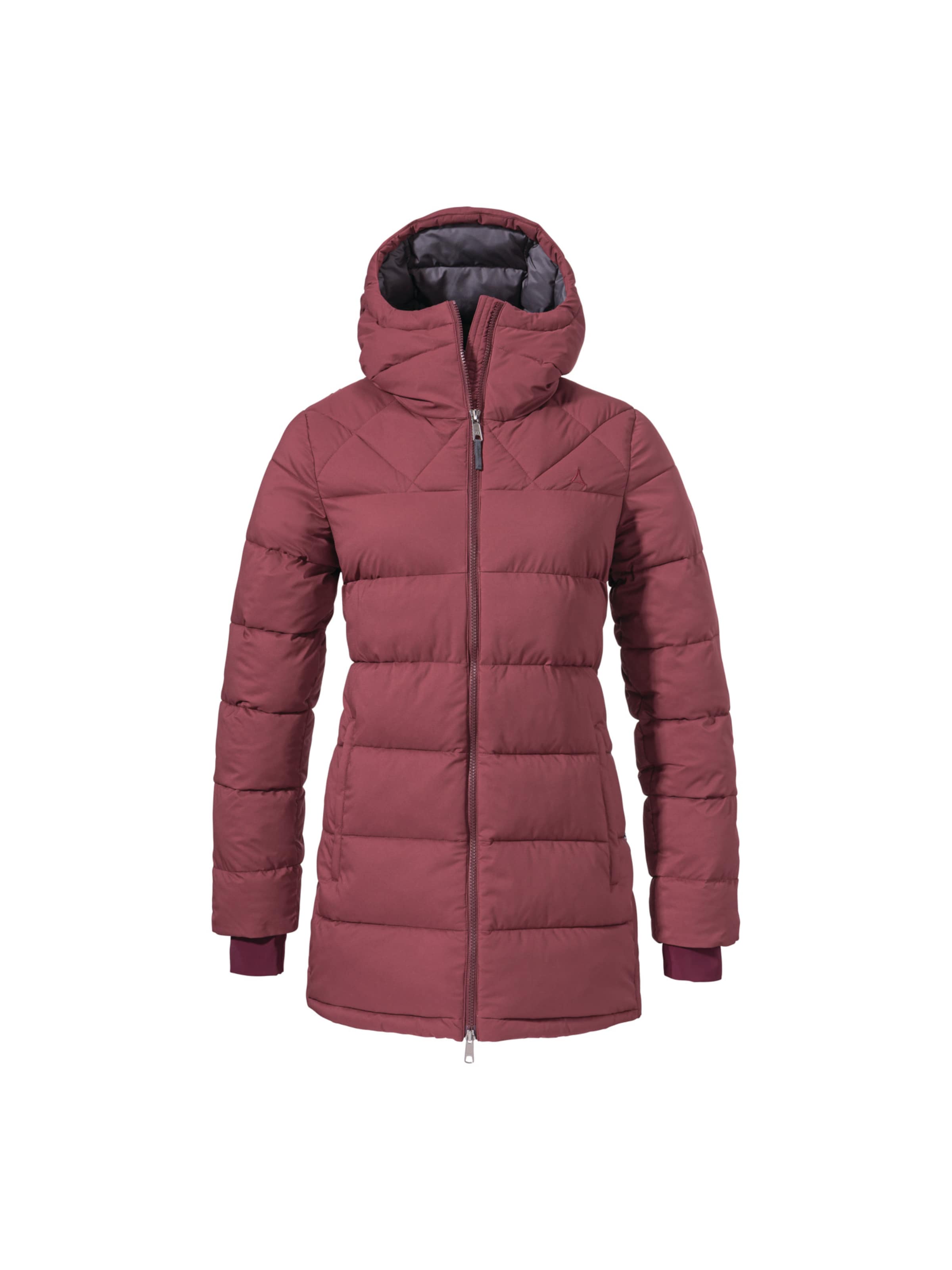 Schöffel Winter Jacket 'Boston' in Pink: front