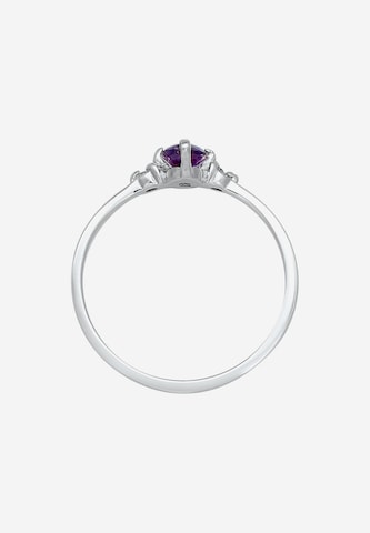 ELLI Ring Kristall Ring in Lila