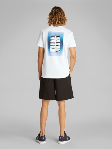 Calvin Klein Jeans - Camiseta en blanco: frente