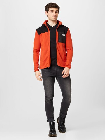 THE NORTH FACE Athletic fleece jacket 'HOMESAFE' in Red