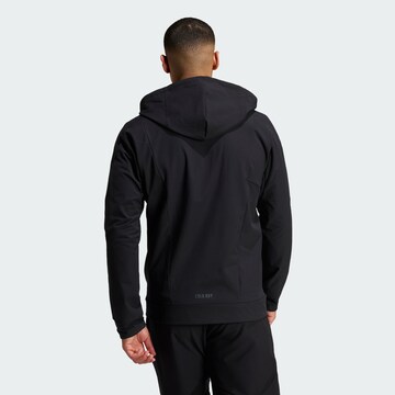 ADIDAS PERFORMANCE Athletic Jacket 'Designed For Training' in Black
