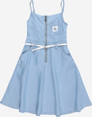 Calvin Klein Jeans Dress 'Strappy' in Blue: front