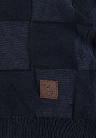 Key Largo T-shirt 'HARBOR' i blå
