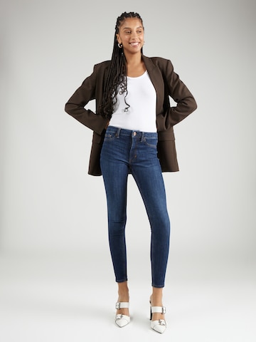 ESPRIT Skinny Džíny – modrá