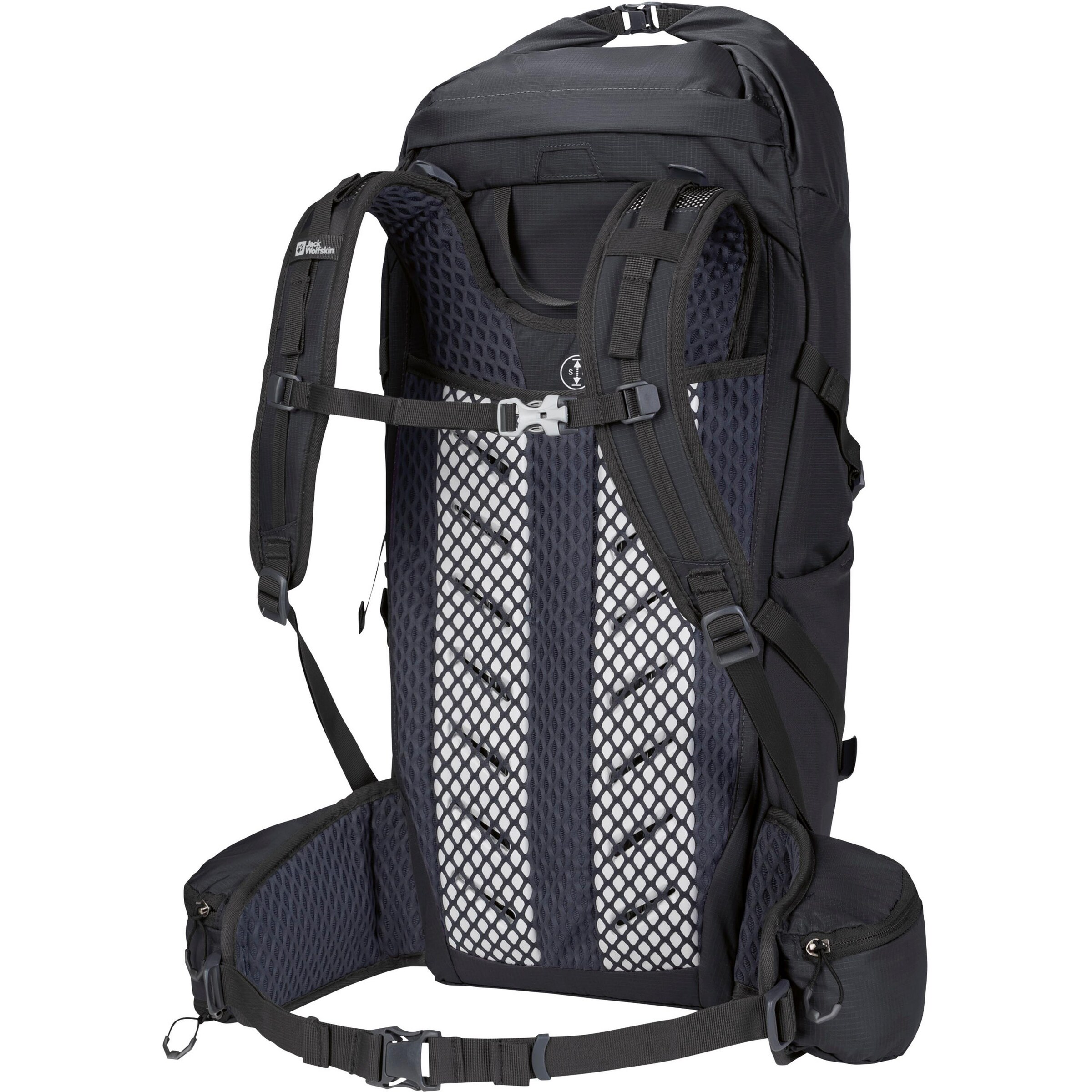 JACK WOLFSKIN Sports backpack 'CYROX' in Black