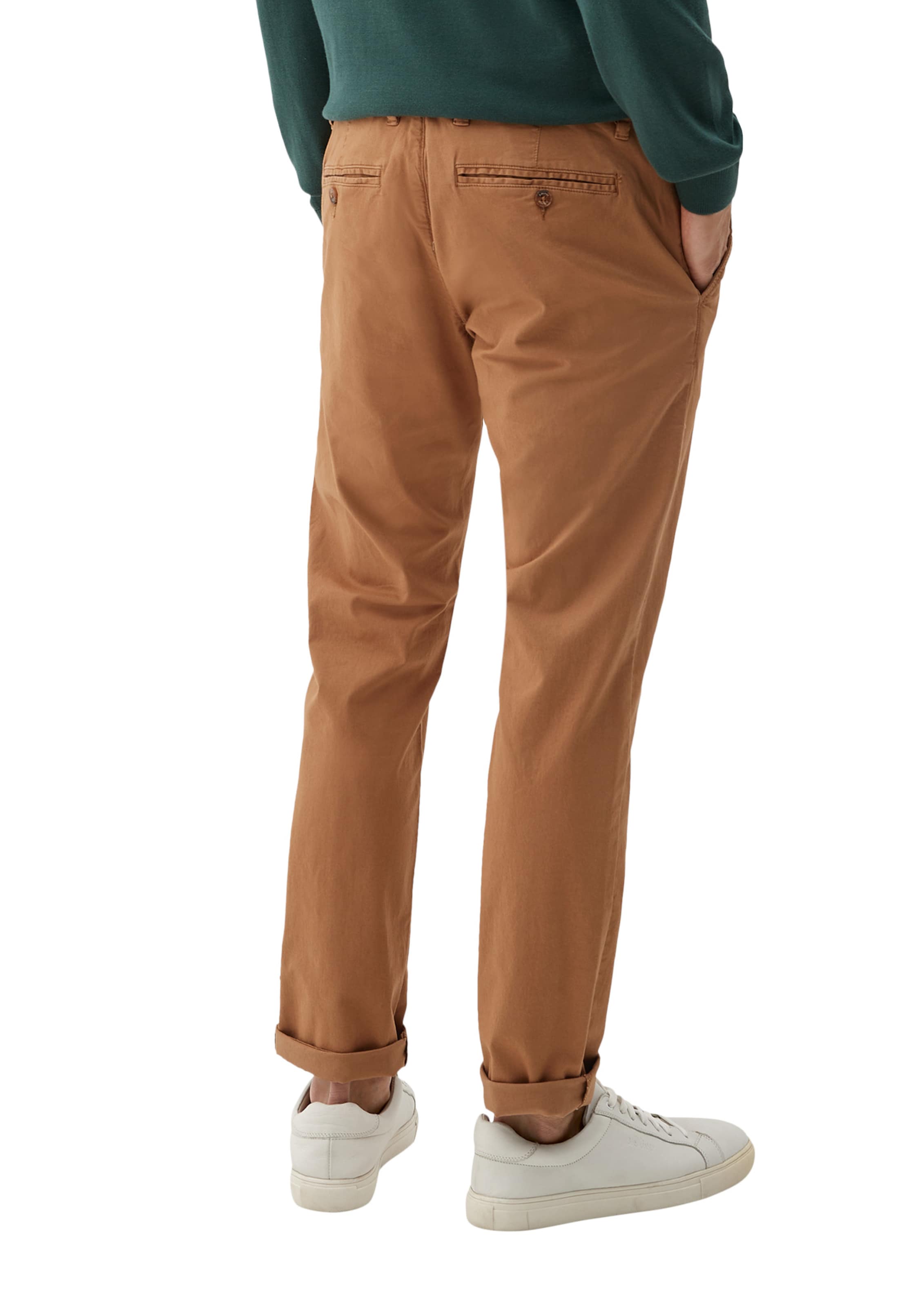 s.Oliver Slimfit Chino 'Austin' in Bruin