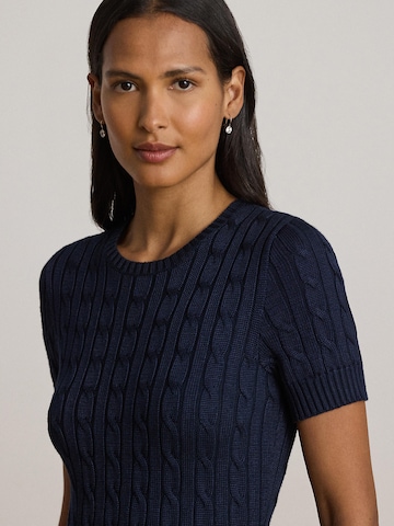 Robes en maille Lauren Ralph Lauren en bleu