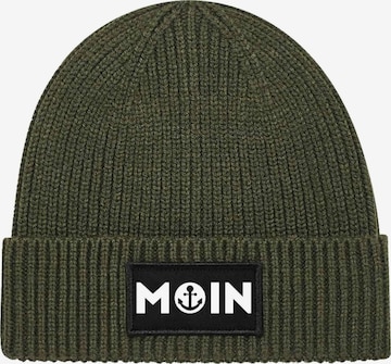 Youth Designz Beanie 'Moin' in Green: front
